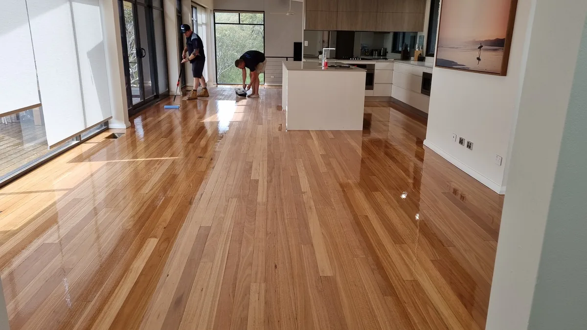 High-Gloss Polish — Phoenix Floor Sanding Newcastle