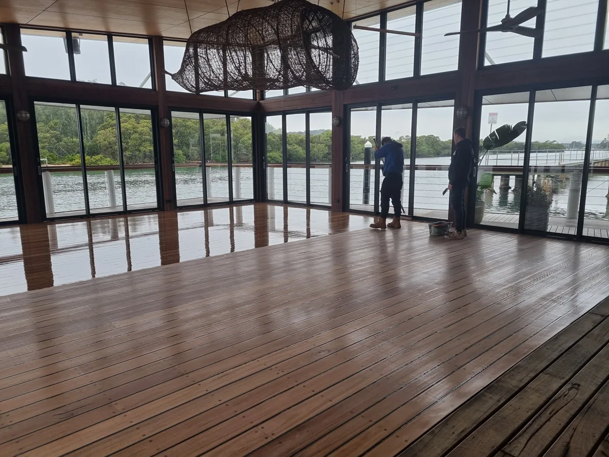 Floor sanding service